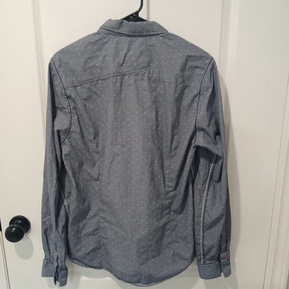 Garcia Jeans Men’s button up shirt size large preowned - Picture 2 of 6